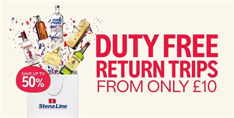 stena line duty free brochure.